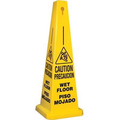 LETRERO PISO MOJADO CONO CX1