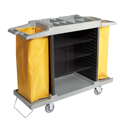 CARRO AMA LLAVE PLASTICO 2BOLSAS GRIS CX1