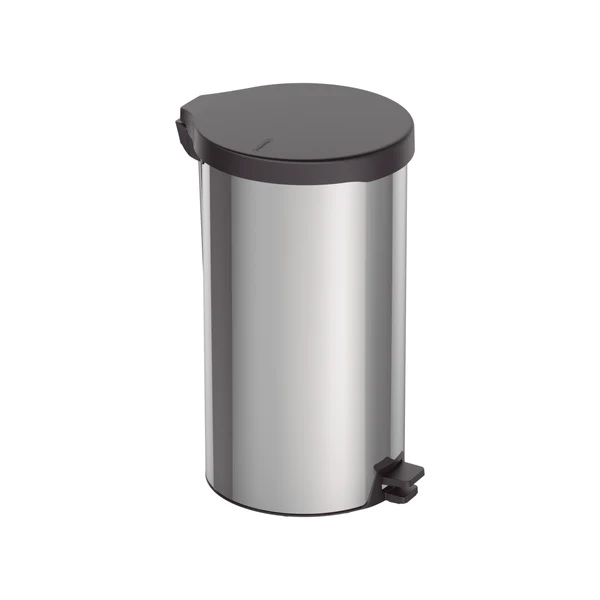 BASURERO 30L METAL C/T NG P TRA CX1
