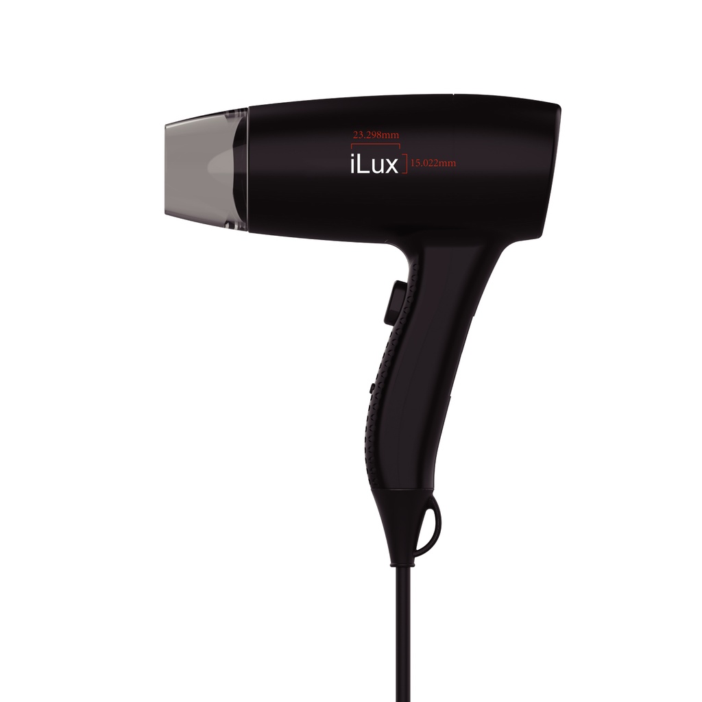 BLOWER PARED NEGRO ILUX CX1