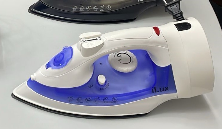 PLANCHA iLUX CORDON RETRACTIL SLIM AZ/BL CX1 