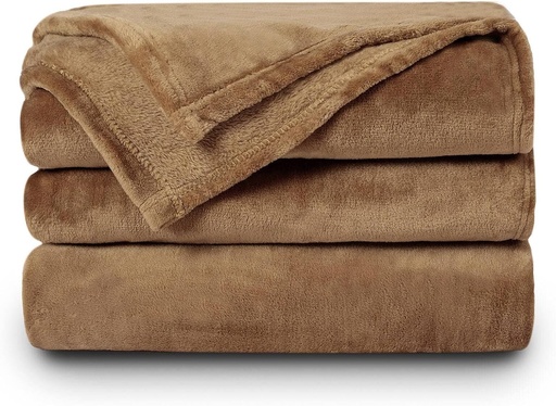 [FRAZADA TWIN 120X200CM CHOCOLATE] FRAZADA POLAR TWIN 50x80 CX1