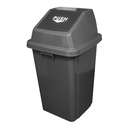 [BAS-100L C/TG] BASURERO 100L TAPA RETRACTIL CX1