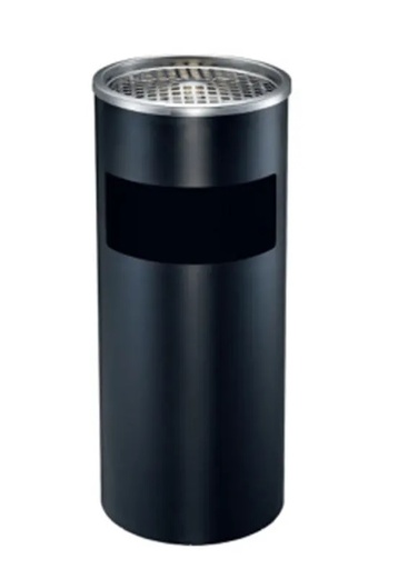 [BAS-20L CE NG RD] BASURERO 20L METAL RD CEN NG CX1