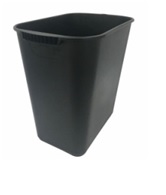 [BAS-26L S/T NG] BASURERO 27L PLAST RECT NG CX1