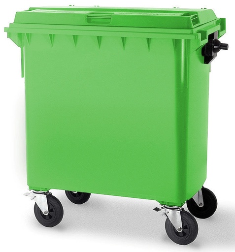 [BAS-660LT VD] BASURERO 660L PLAST VERDE CX1
