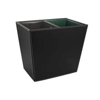 [CORDOBA] BASURERO CUERINA NEGRO CX6
