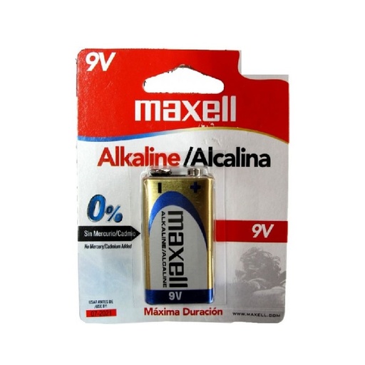 [BATERIA 9V PACK1] BATERIA 9V PACK1 CX1