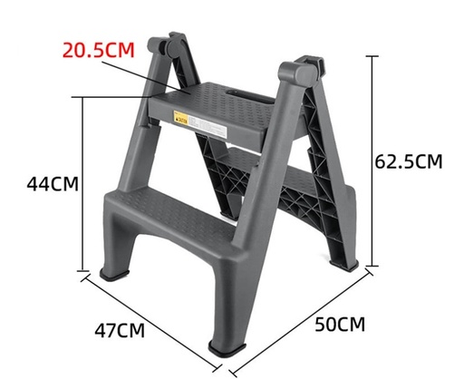 [ESCALERA PLASTICA] ESCALERA PLASTICA 2 ESCALONES CX1