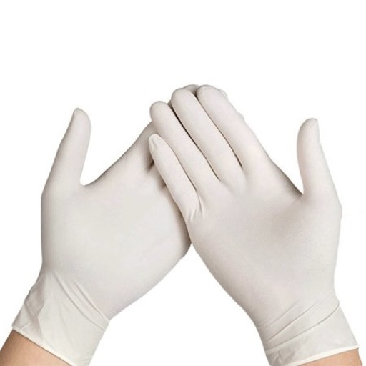 [GUANTEDESLAT(L)] GUANTE LATEX (L) CX100