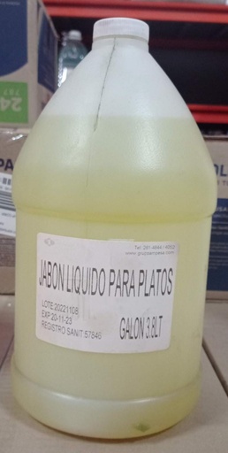 [JABON LIQ PLATO GL] JABON LIQ LAVA PLATO GL CX1