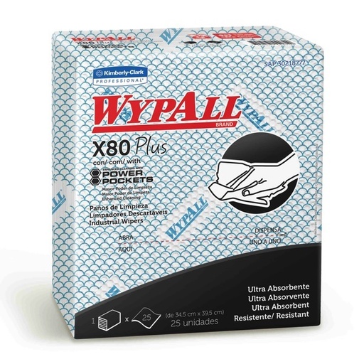 [K-30243107] WYPALL X-80 AZUL 10x30 CX1