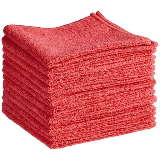 [PAÑO ROJO 16X16] PAÑO MICROFIBRA ROJO 16X16 CX1