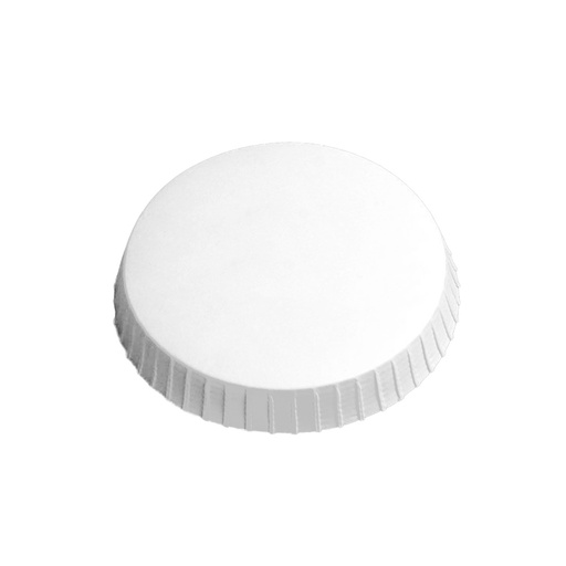 [TAPA VASO 80MM GENER] TAPA VASO 80MM BLANCO GENERICO CX2500