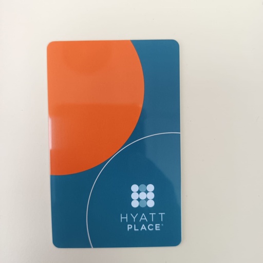 [TARJETA LLAVE HYATT] TARJETA LLAVE ELECTRONICA HYATT CX200