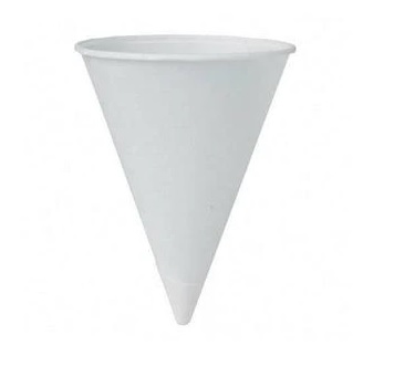 [VASO 4OZ CONO] VASO 4OZ CONO BLANCO CX200