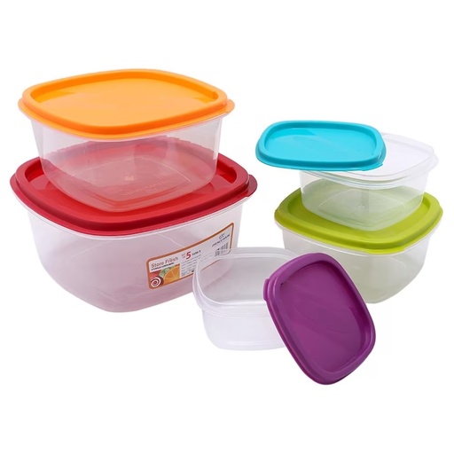 [ENVASE PLASTICO C/T] ENVASE PLASTICO CON TAPA COLOR SURTIDO CX1