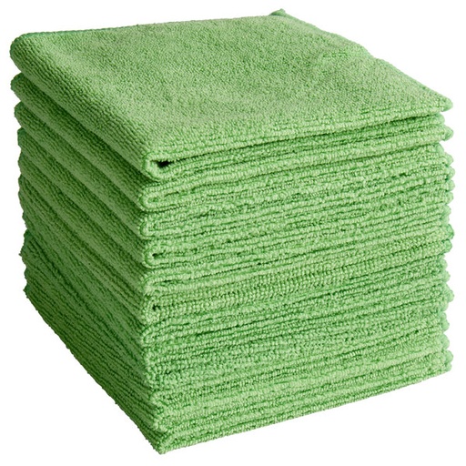 [PAÑO VERDE 12X12] PAÑO MICROFIBRA VERDE 12X12 CX1
