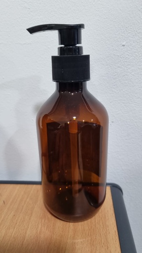 [BOTELLA 300ML CHOCOLATE CUELLO ALTO] BOTELLA 300ML CHOCOLATE DISP NEGRO CUELLO ALTO CX1
