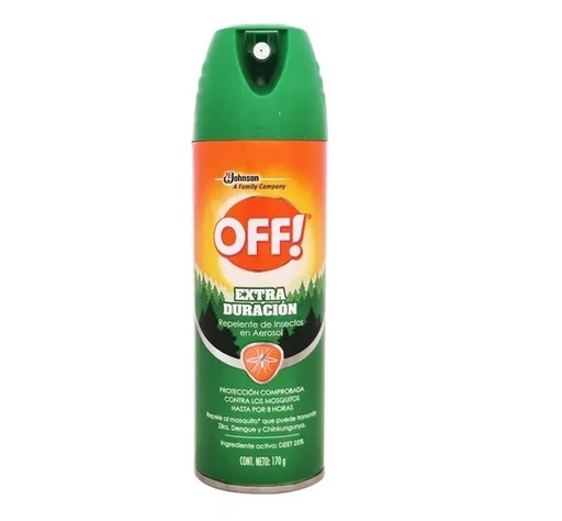 [OFF-170G] REPELENTE INSECTOS SPRAY OFF CX1