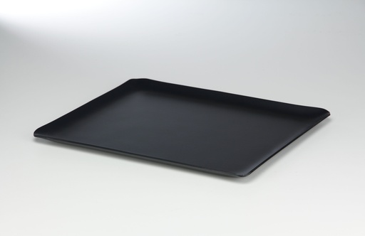 [BANDEJA CUERINA RENAISSANCE] BANDEJA CUERINA NEGRA 11X13 CX12