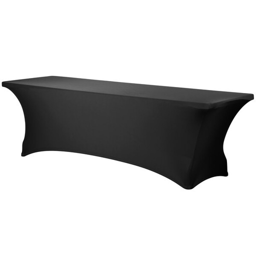 [MANTEL SPANDEX NG] MANTEL NEGRO RECTANGULAR SPANDEX CX1 