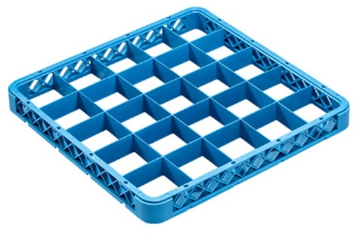 [RACK-EXT 25DIV] RACK VASOS EXTENSION AZUL CX1